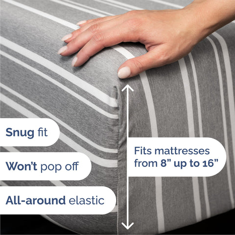 CGK Unlimited pillowcases 20x30 in silky microfiber with cooling feel.