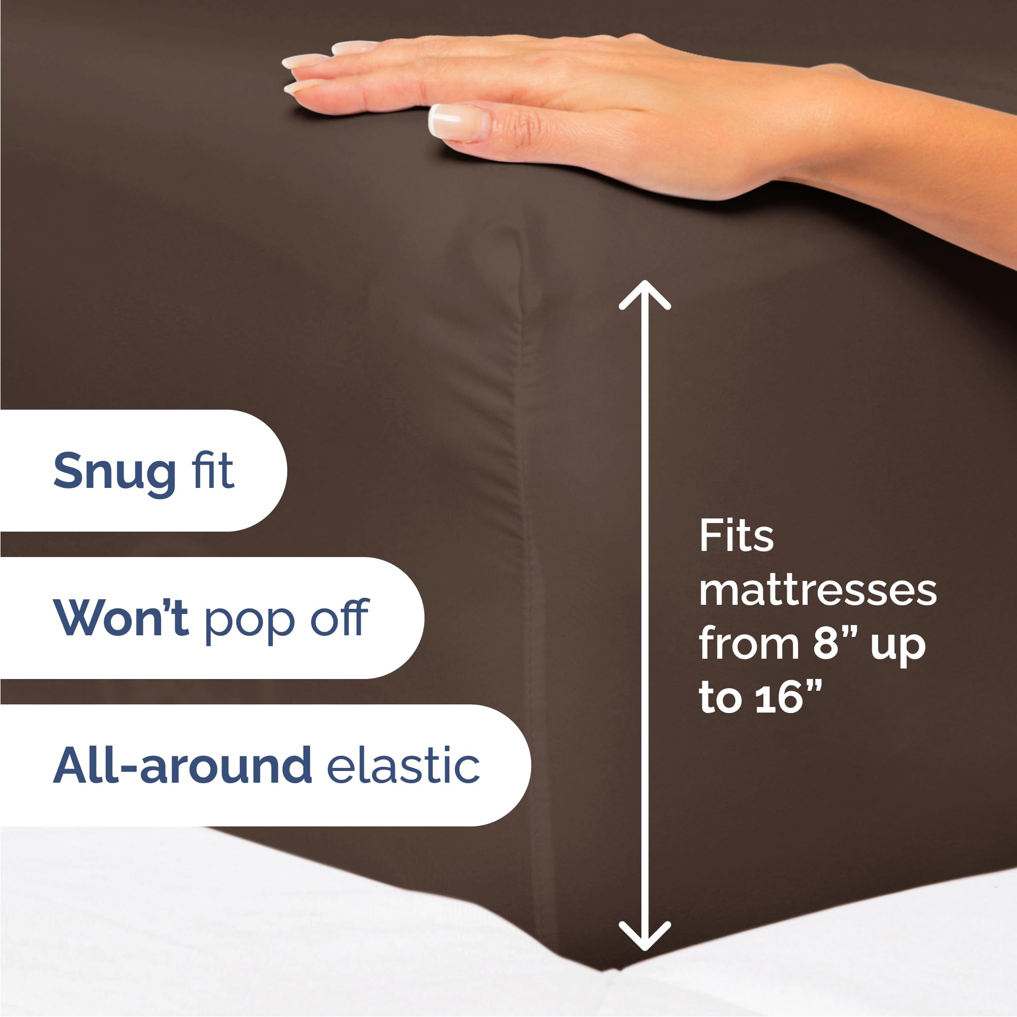 CGK Unlimited four pillowcases offer silky softness and easy setup.