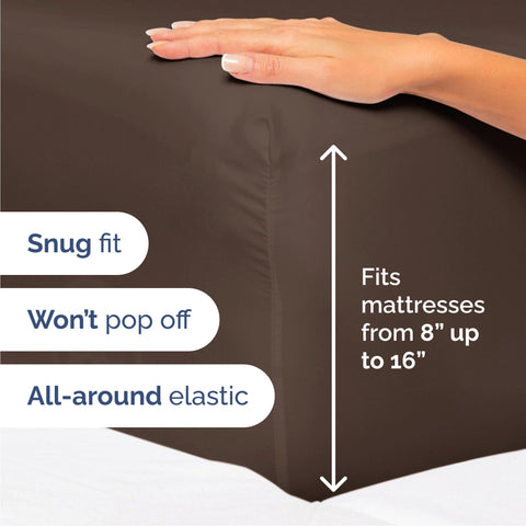 CGK Unlimited four pillowcases offer silky softness and easy setup.