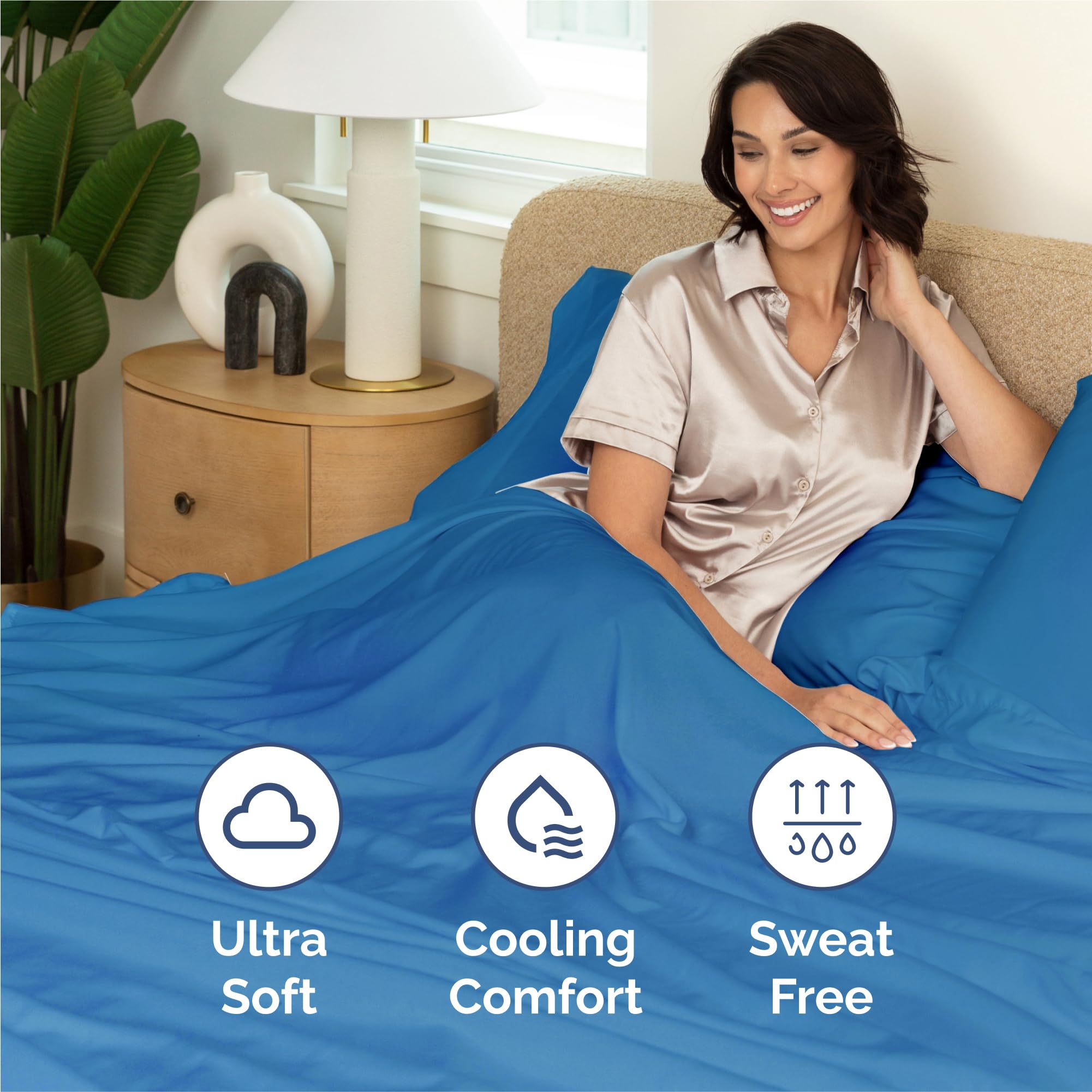 CGK Unlimited brushed microfiber delivers lightweight, durable sheets.
