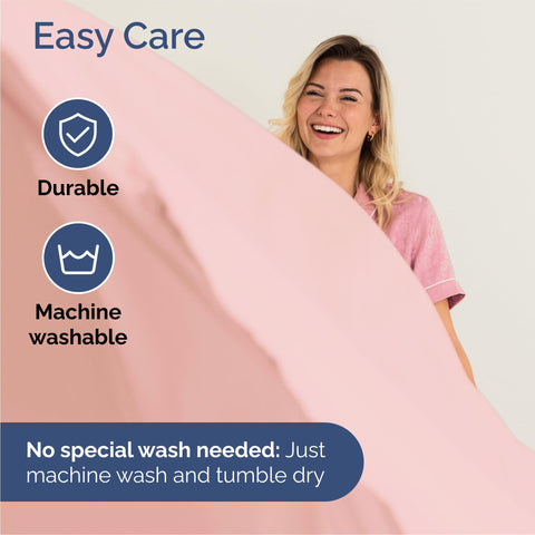 CGK Unlimited Queen Sheet Set easy-fit elastic close-up highlights deep pocket compatibility