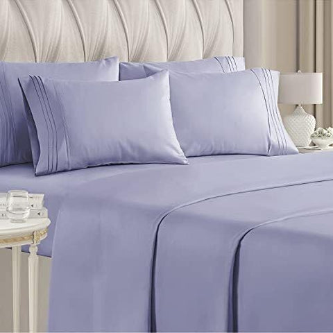 CGK Unlimited queen fitted sheet with deep pockets for secure fit