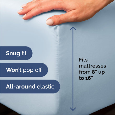 CGK Unlimited pillowcase image highlights silky-soft brushed microfiber for luxury sleep.