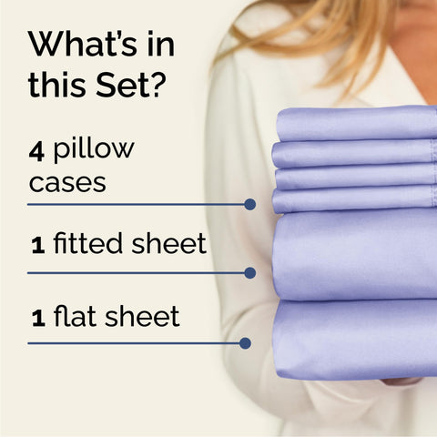 CGK Unlimited pillowcases arranged to highlight silky-soft texture
