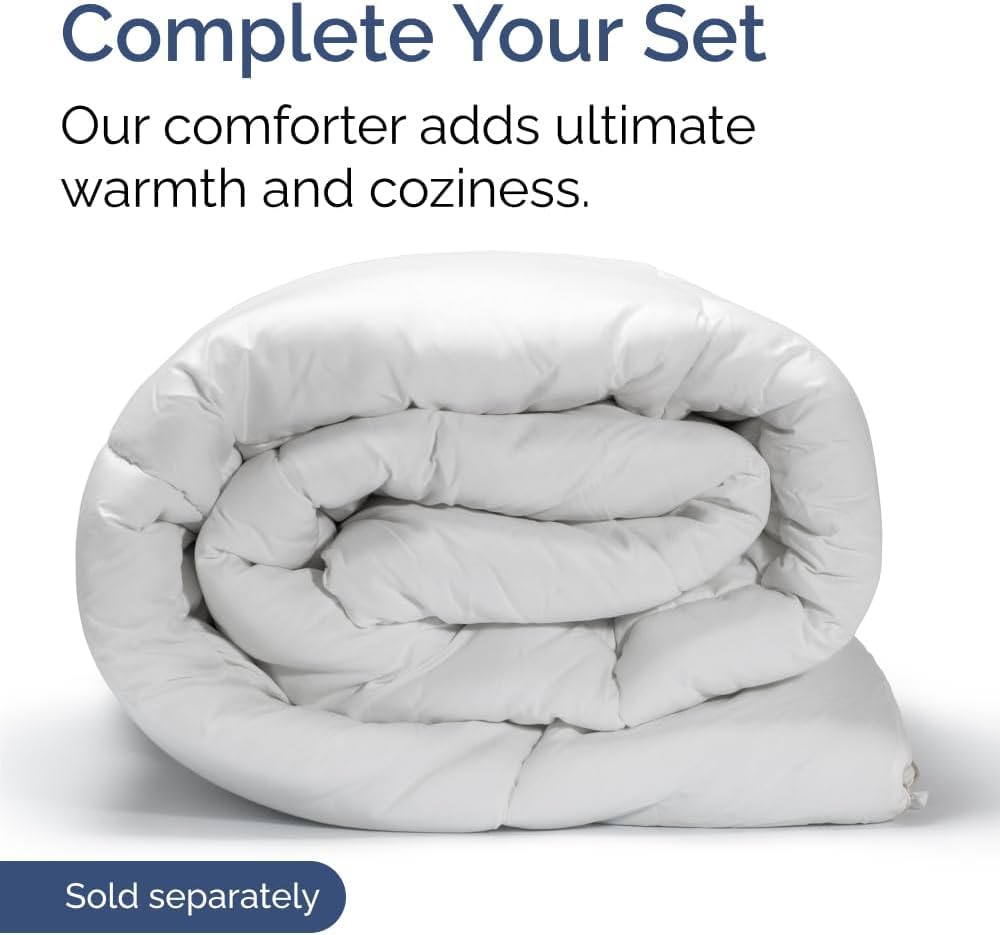 CGK Unlimited Queen Sheets wrinkle-free finish indicating easy care and smooth surface