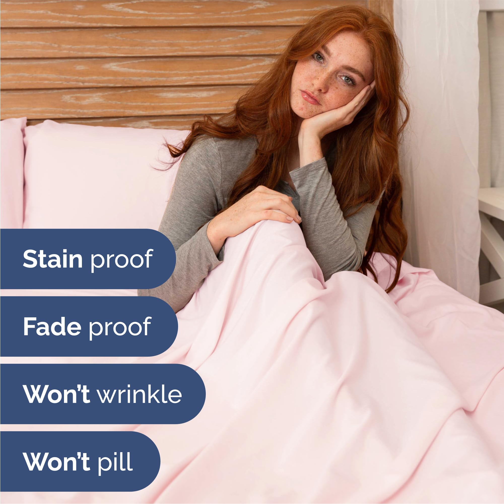 CGK Unlimited breathable microfiber provides cool, silky-soft feel