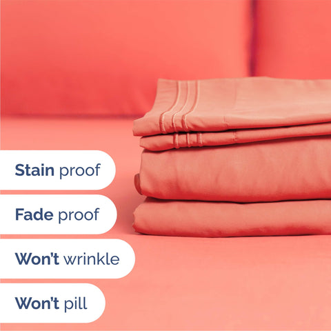CGK Unlimited deep pockets secured to a mattress edge for a snug fit
