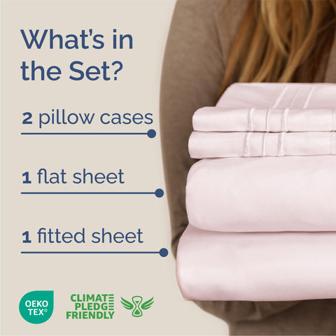 CGK Unlimited queen fitted sheet with deep pockets for secure fit