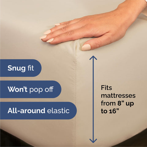 CGK Unlimited pillow cases visible, ultra-soft touch for all-night comfort