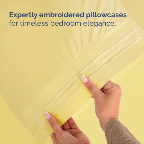 CGK Unlimited wrinkle-free material for easy care and neat bed