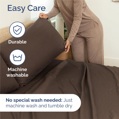 CGK Unlimited soft-touch sheets elevate any bedroom or guest room.