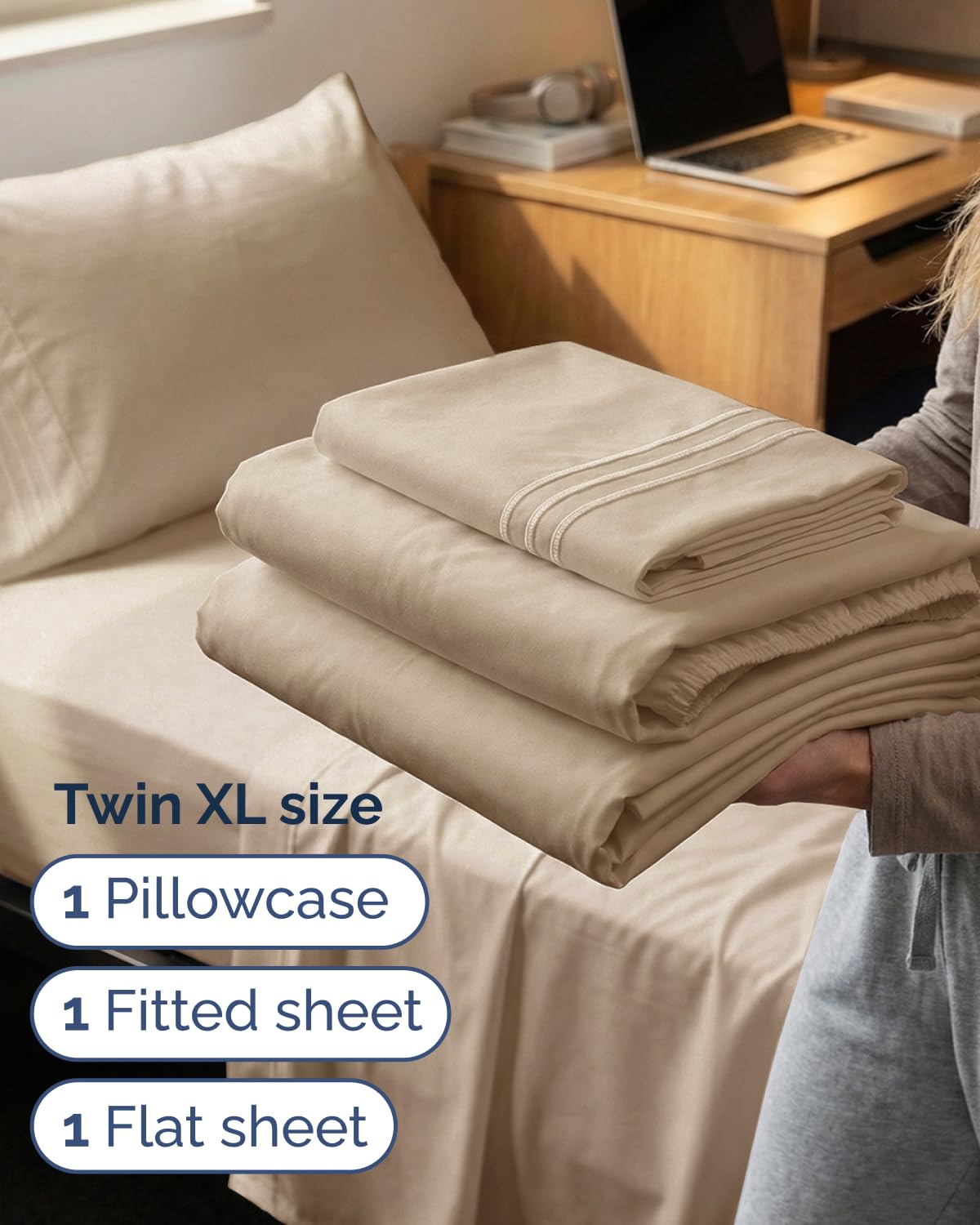 CGK Unlimited sheets breathe well, keeping you cool on warm nights