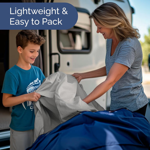 CGK Unlimited deep-pocket fit on RV mattress ensures lasting comfort.