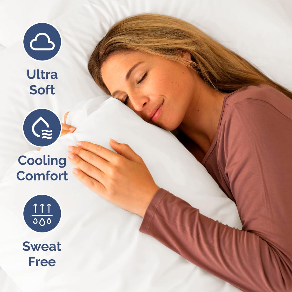 CGK Unlimited Short Queen sheet set pillowcases 20x30 provide snug, cozy pillow coverage