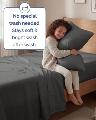 CGK Unlimited silky-soft weave delivers luxurious feel against the skin.