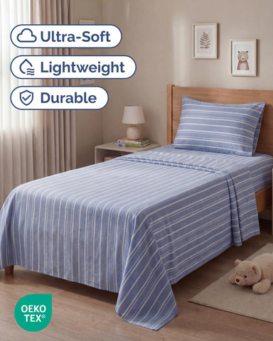 CGK Unlimited soft brushed microfiber sheets feel silky and lightweight