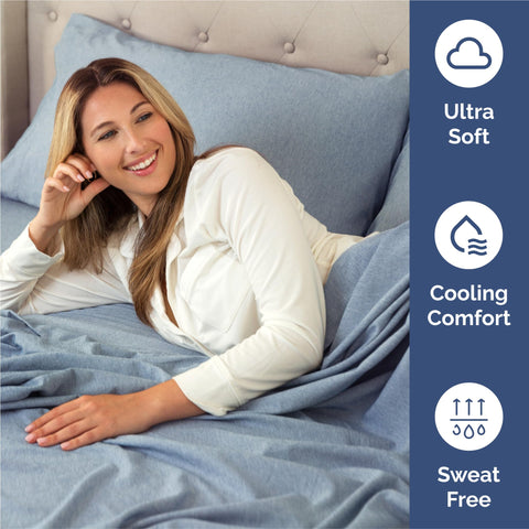 CGK Unlimited soft brushed microfiber feels silky against skin