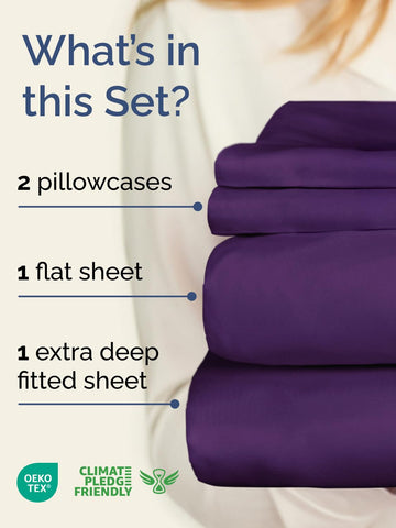 CGK Unlimited soft cooling microfiber sheets for breathable comfort.