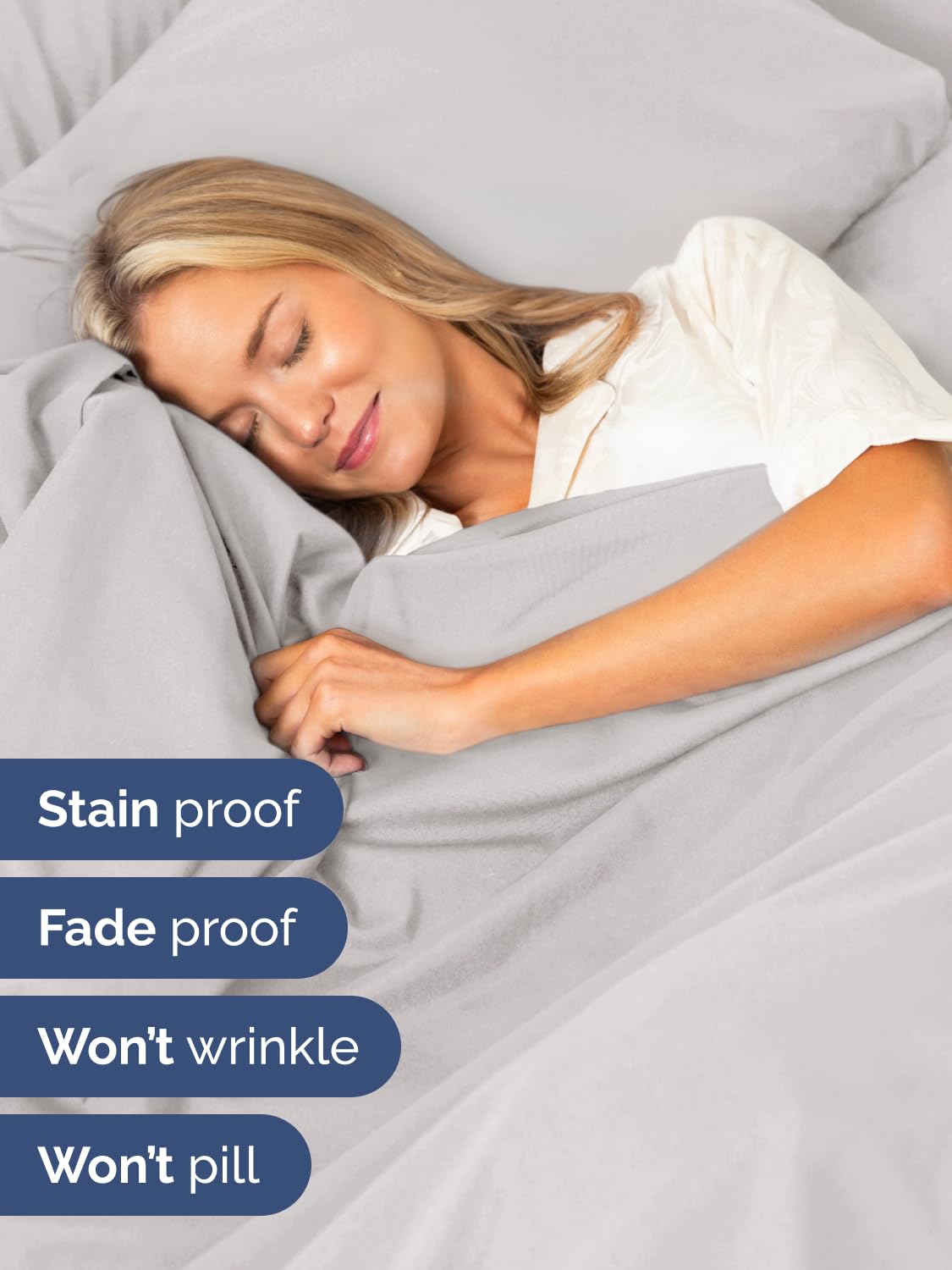 CGK Unlimited soft microfiber sheets feel breathable and gentle