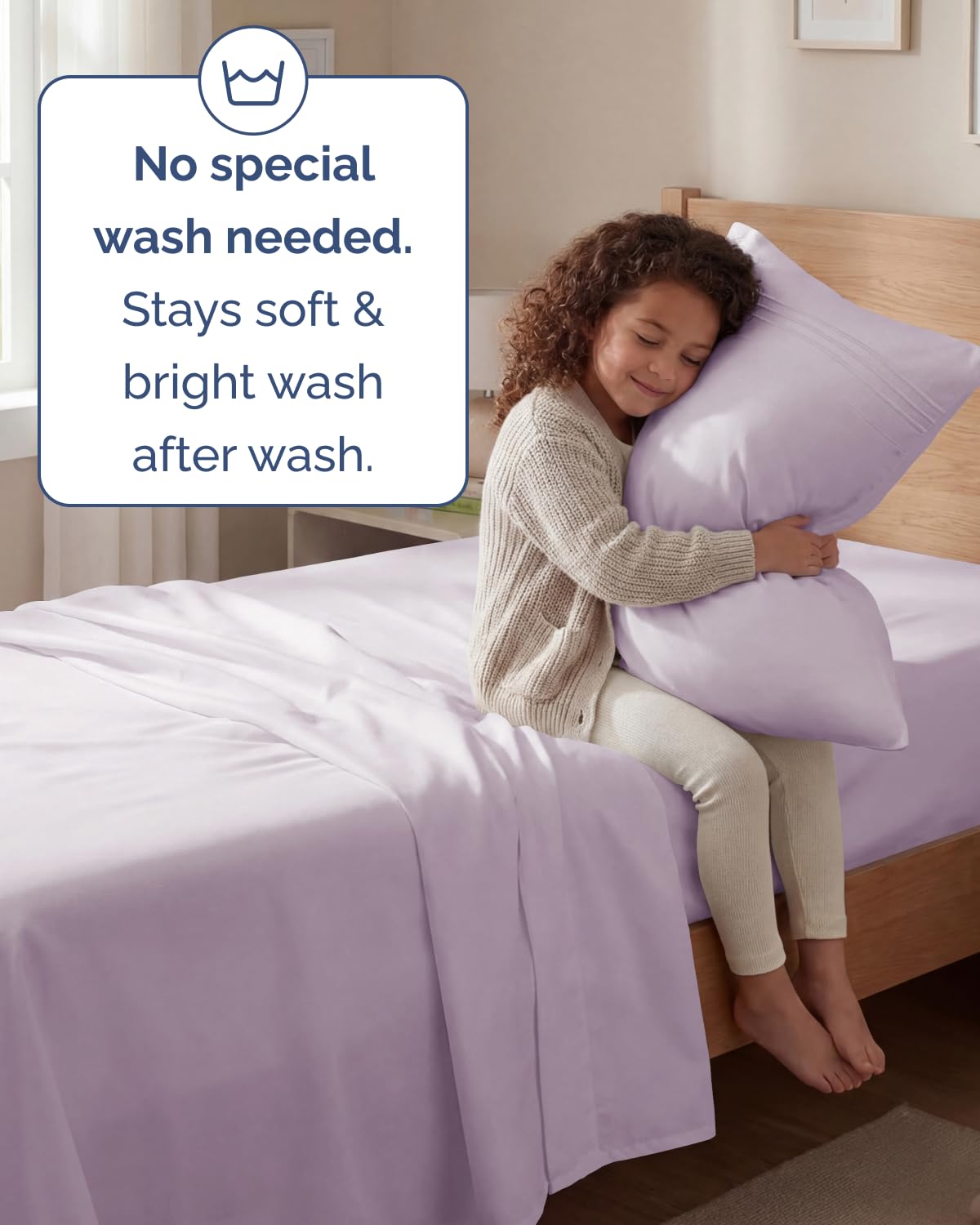 CGK Unlimited soft, breathable surface creates a comfortable bedroom feel