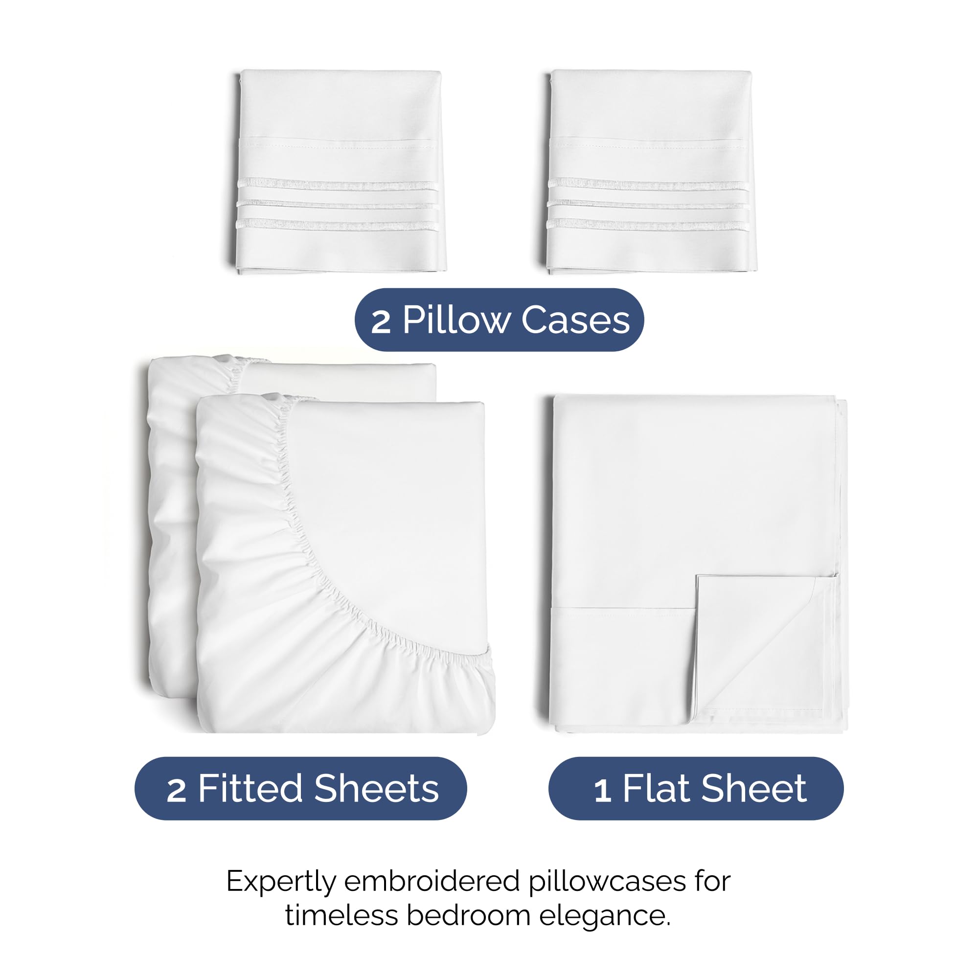 CGK Unlimited deep pockets fitted sheets fit up to 16 inches for versatile mattresses