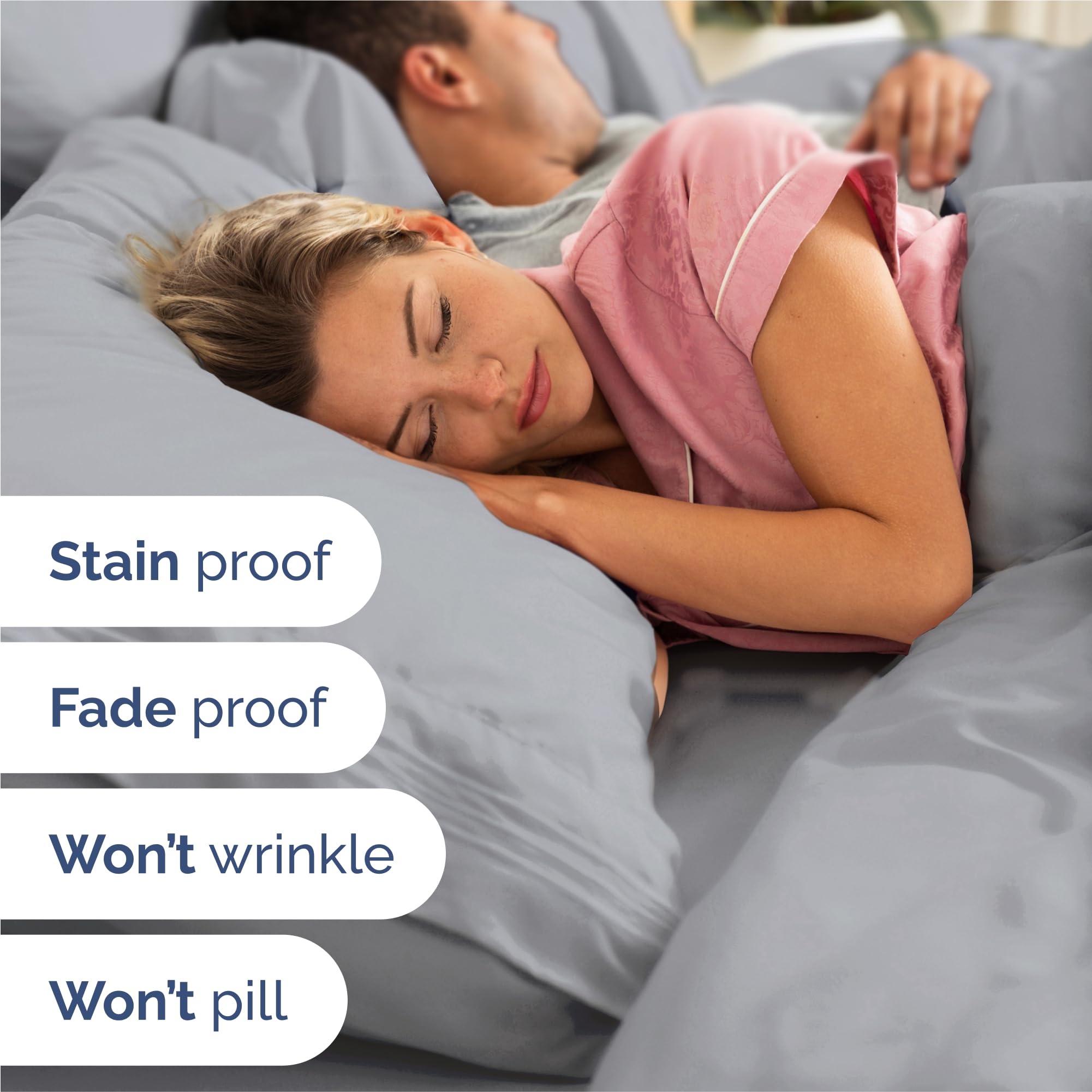 CGK Unlimited brushed microfiber texture highlighting lightweight softness