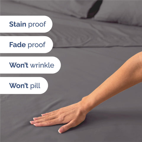 CGK Unlimited breathable microfiber fabric stays cool through the night.