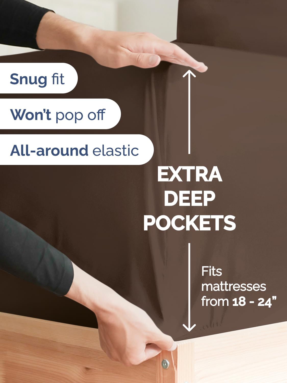 CGK Unlimited microfibre-soft sheets deliver breathable, cozy comfort