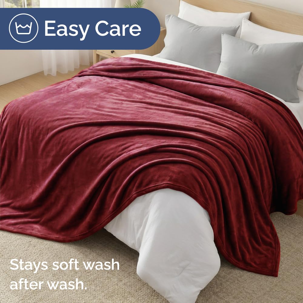 CGK Unlimited travel-friendly fleece blanket in car for easy packing