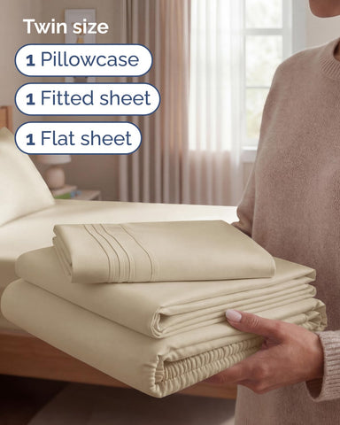 CGK Unlimited pillowcase cream adds hotel luxury and easy care