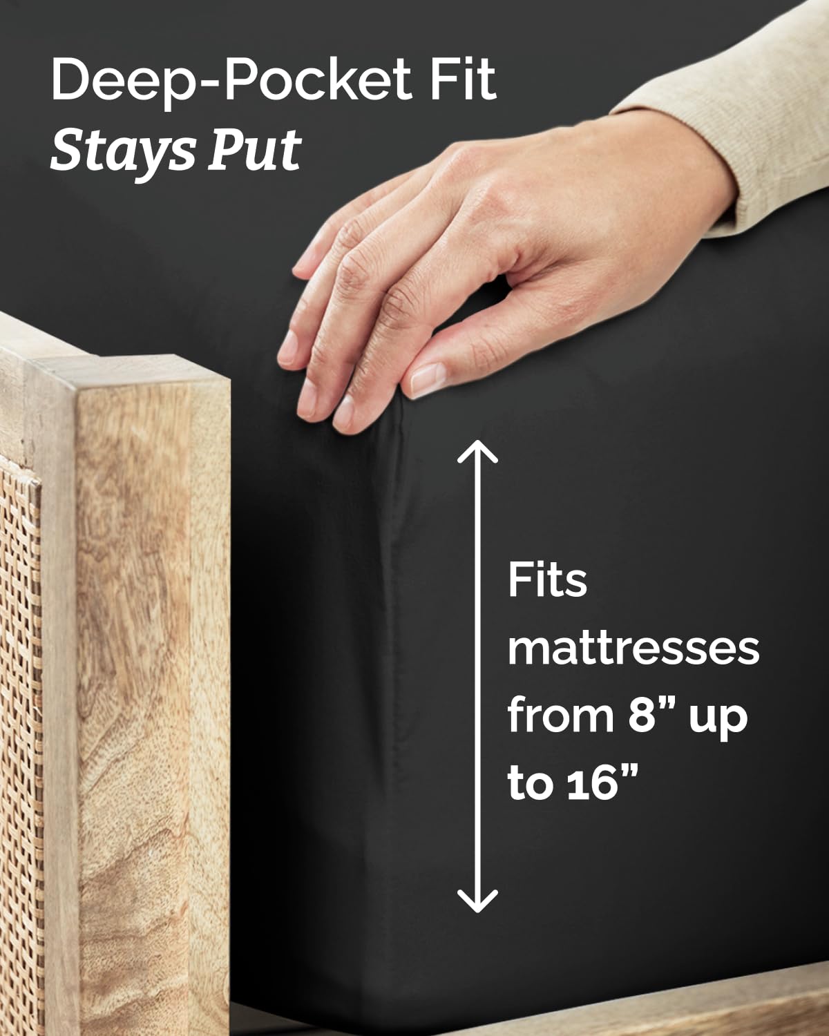 CGK Unlimited pillow case from the set with clean seam and soft finish