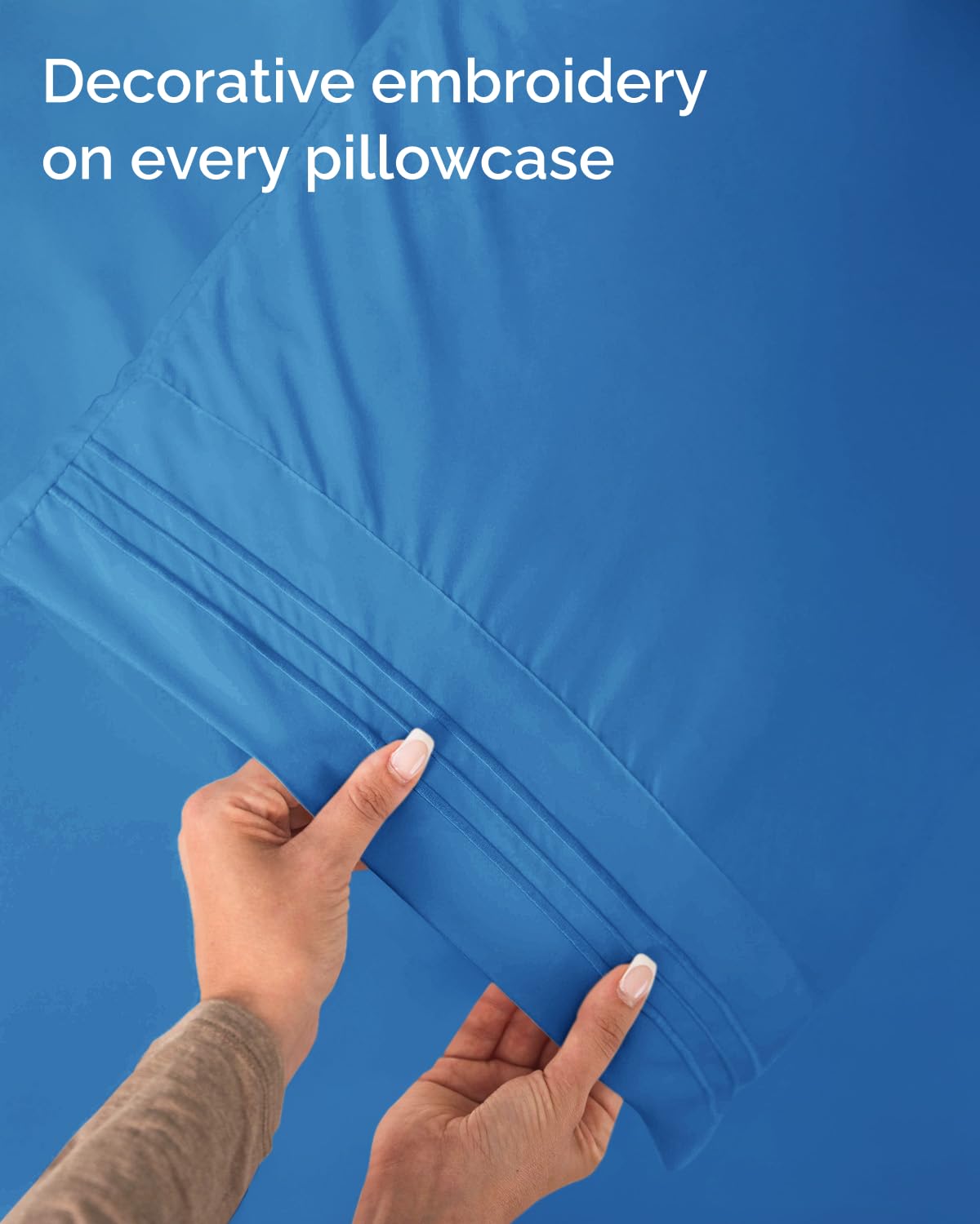 CGK Unlimited twin sheet set is versatile for bedrooms, guest rooms, or travel.