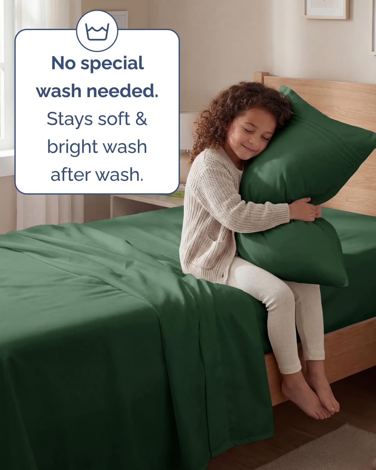 CGK Unlimited brushed microfiber fabric feels exceptionally soft.