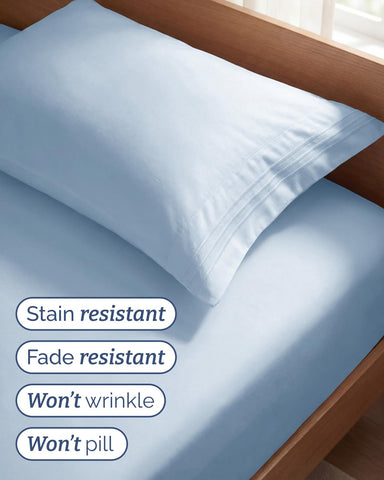CGK Unlimited brushed microfiber close-up shows ultra-soft, breathable fabric