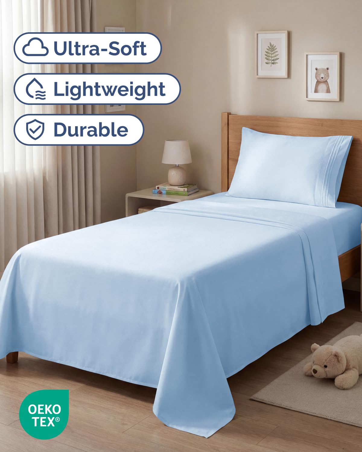 CGK Unlimited sheets showcase breathable fabric for cool nights