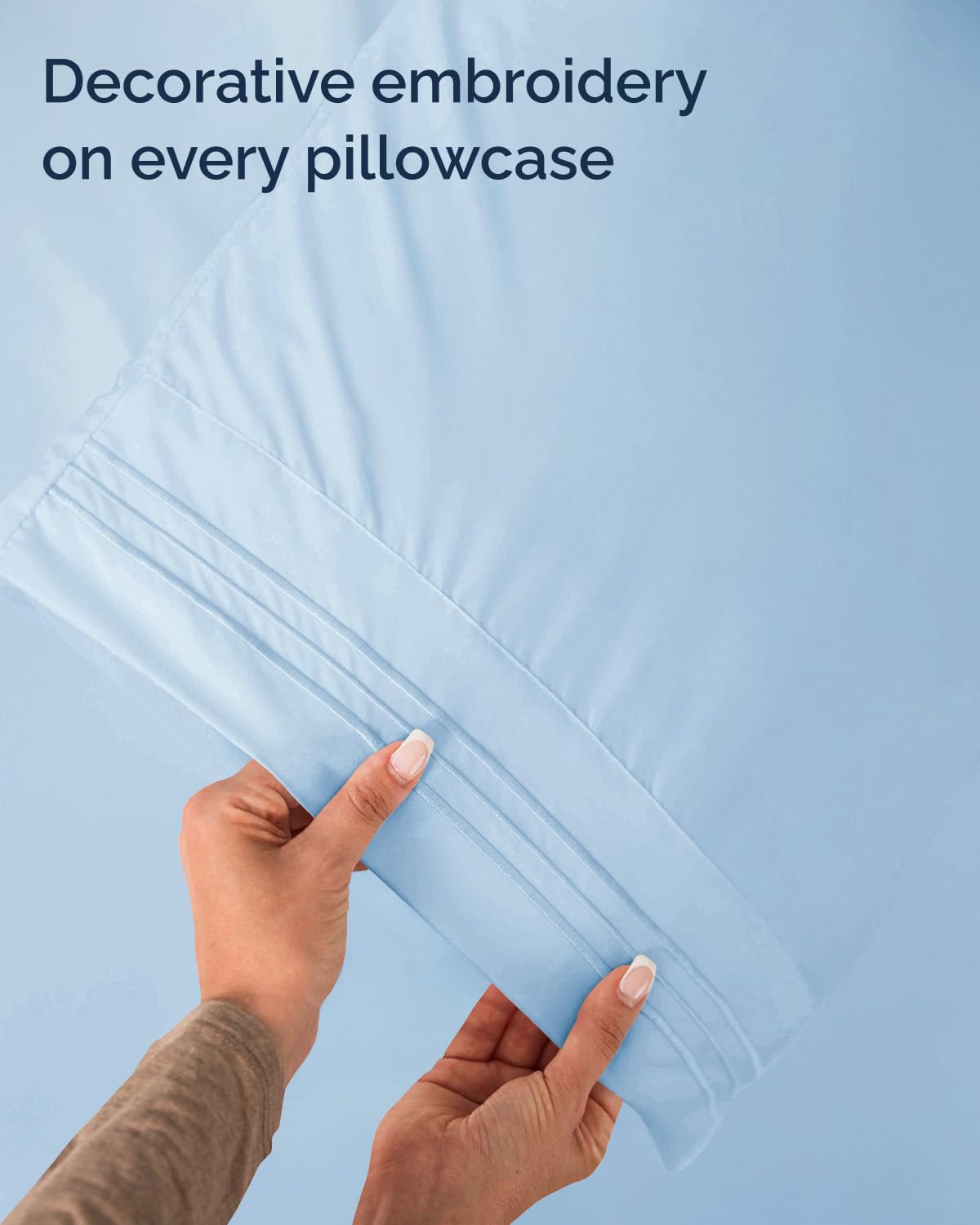 Durable microfiber in CGK Unlimited sheets delivering lasting softness
