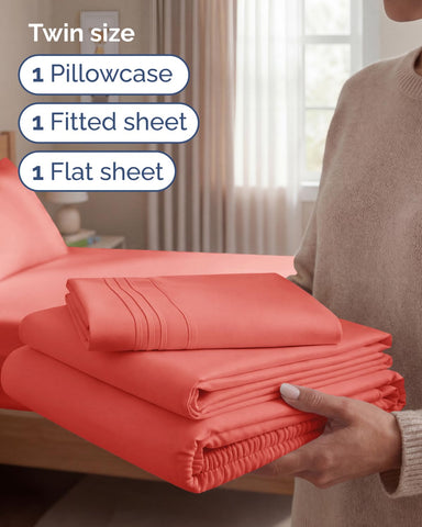 CGK Unlimited pillow case from the sheet set offering extra softness