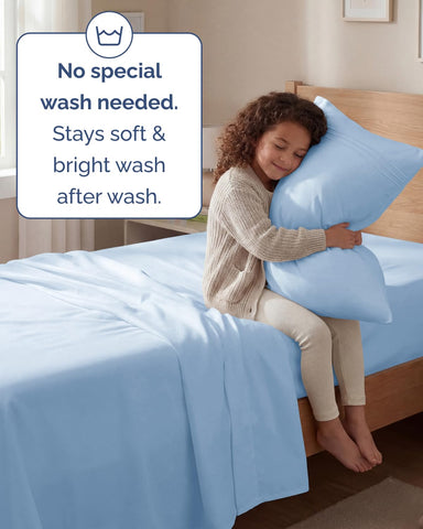 Wrinkle-free look of CGK Unlimited sheets after use
