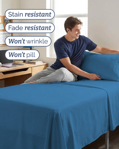 CGK Unlimited deep-pocket detail for mattresses up to 16 inches