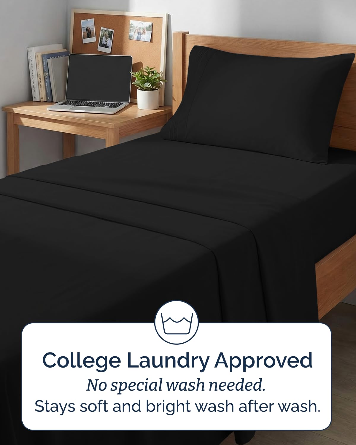 CGK Unlimited Twin XL 3-Piece Sheet Set breathable cooling for hot sleepers.