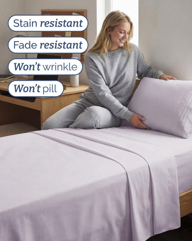 CGK Unlimited Twin XL cooling sheets offer breathable nighttime comfort for warm sleepers.