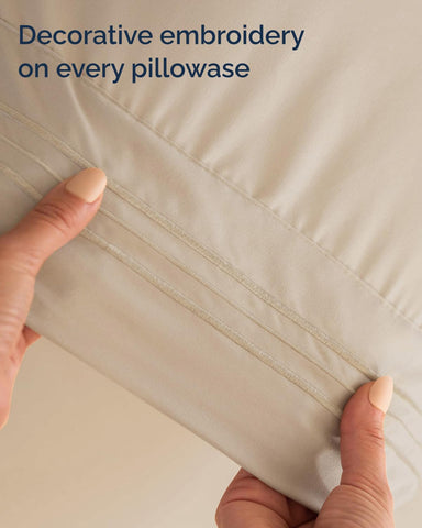 CGK Unlimited breathable sheets keep you cool during warmer nights