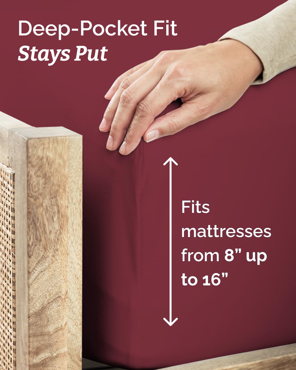 Close-up of brushed microfiber showing softness and durability