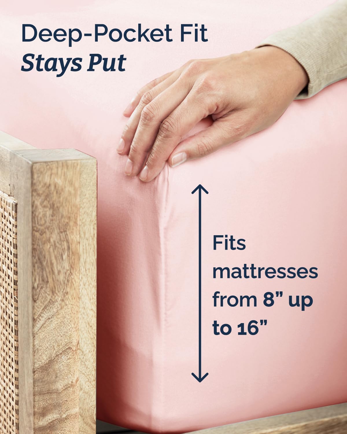 CGK Unlimited microfiber fabric detail highlighting durability and wrinkle resistance.