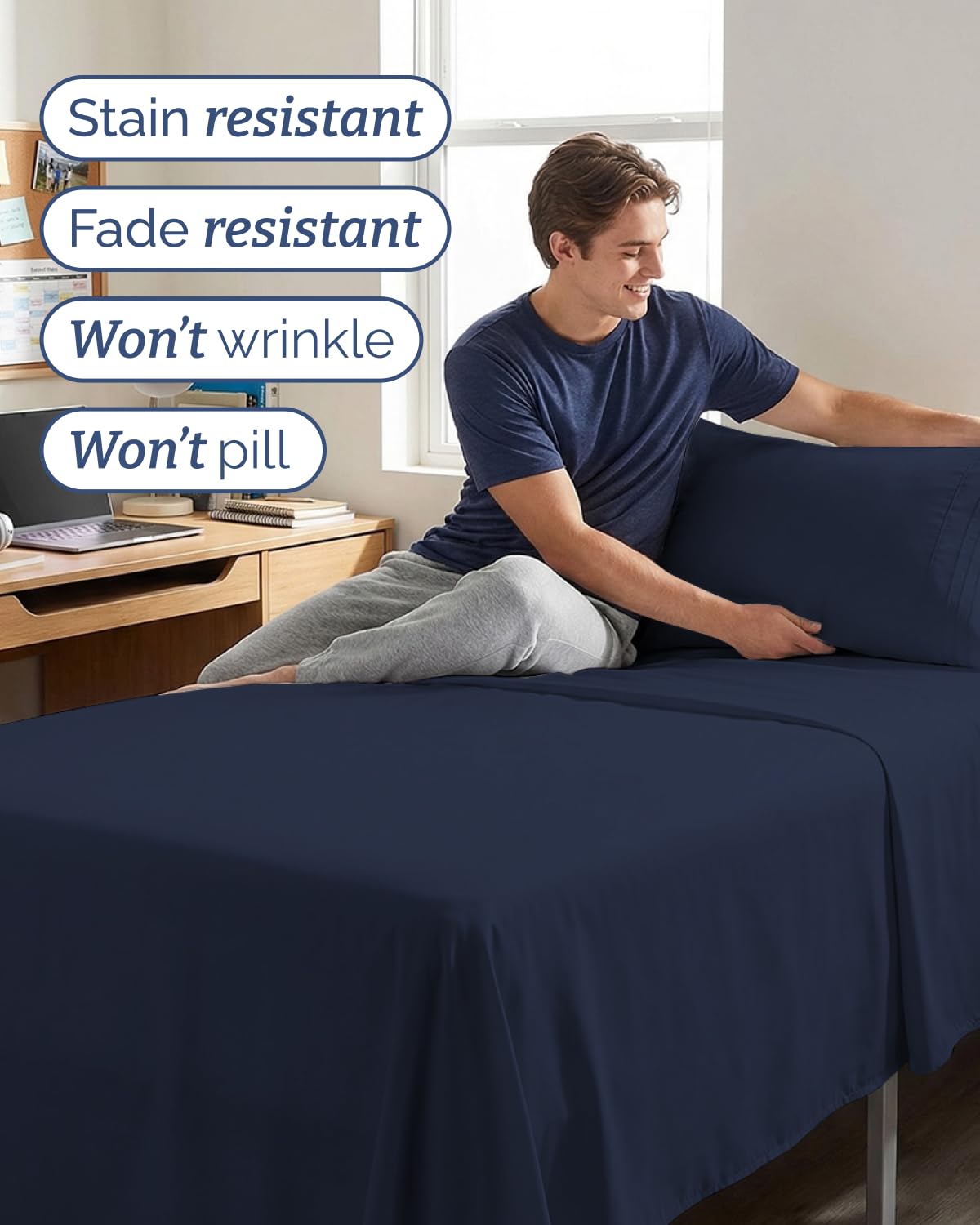 Brushed microfiber fabric from CGK Unlimited, lightweight and luxurious feel