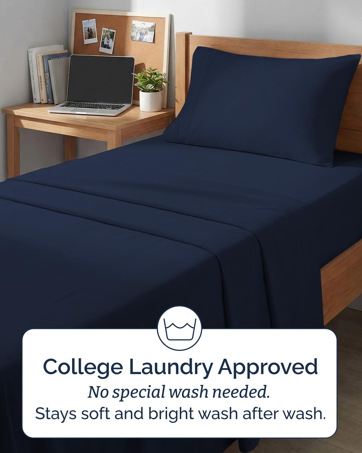 Close-up of silky, breathable CGK Unlimited microfiber texture