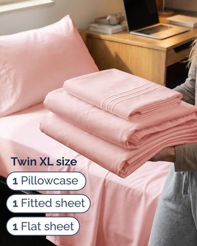 CGK Unlimited pillowcase close up showing brushed microfiber for smooth feel.