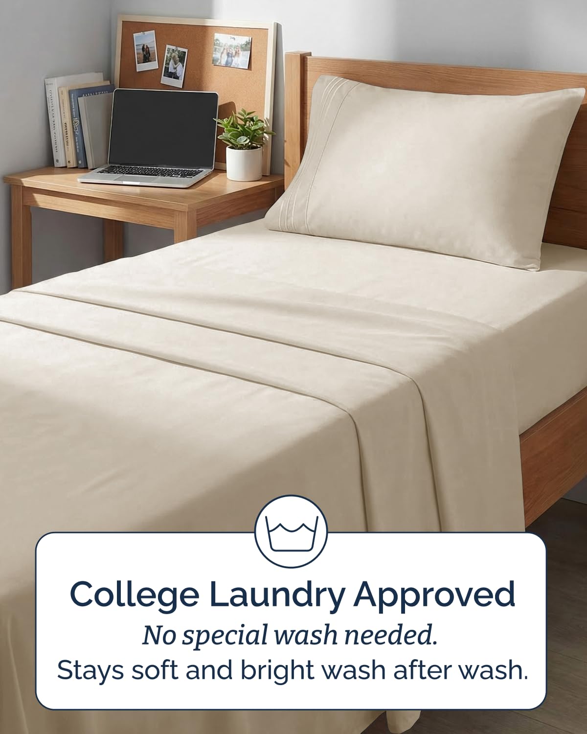 CGK Unlimited wheat color complements neutral bedrooms and hotel-inspired decor