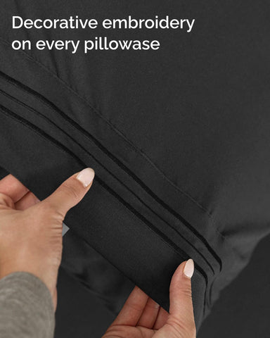 CGK Unlimited Twin XL 3-Piece Sheet Set wrinkle-free easy care.