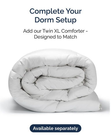 CGK Unlimited twin-xl antique-white bedroom setup ready for premium sleep.
